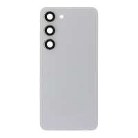 Samsung Galaxy S23 - Battery Door + Battery Door Adhesive + Back Camera Lens and Bezel Cream OEM