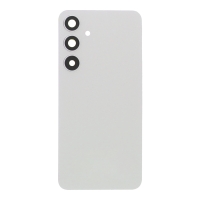 Samsung Galaxy S24+ - Battery Door + Battery Door Adhesive + Back Camera Lens and Bezel Marble Gray OEM