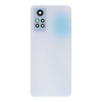 Xiaomi Redmi Note 12 Pro 4G - Battery Door + Battery Door Adhesive + Back Camera Lens and Bezel Polar White OEM