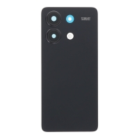Xiaomi Redmi Note 13 4G - Battery Door + Battery Door Adhesive + Back Camera Lens and Bezel Midnight Black OEM