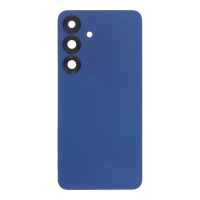 Samsung Galaxy S25 - Battery Door + Battery Door Adhesive + Back Camera Lens and Bezel Navy Blue OEM