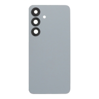 Samsung Galaxy S25 - Battery Door + Battery Door Adhesive + Back Camera Lens and Bezel Silver Shadow OEM