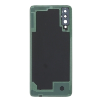 Samsung Galaxy A70 - Battery Door + Battery Door Adhesive + Back Camera Lens and Bezel Black OEM