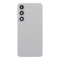 Samsung Galaxy S24 FE - Battery Door + Battery Door Adhesive + Back Camera Lens and Bezel Graphite OEM