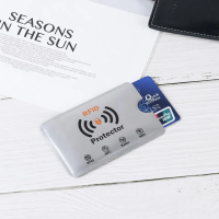 Θήκη για κάρτες με RFID Protector γκρι