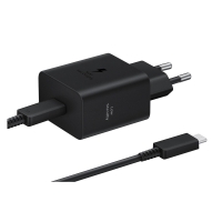 Samsung EP-T4511XBE USB-C 45W Travel Charger + USB-C Data Cable