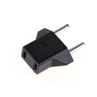 BX-9619 EU to US/AU Adapter, standard, small, black