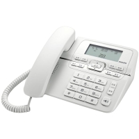 Philips M20W/GRS Μαύρο Ενσύρματο τηλέφωνο με μεγάλα πλήκτρα και οθόνη LCD