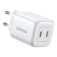 UGREEN 220V 45W, 2*USB-C, Nexode GaN (white) - CD294 / 15327