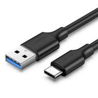 UGREEN Cable USB-A to USB-C, 0.5m, 3A black - US184 / 20881