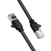 UGREEN LAN cable Flat pure copper 1m black - NW101 / 50184