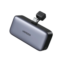 UGREEN Power Bank 5000 mAh 22.5W, built in USB-C connector spacy grey - PB503 / 35338