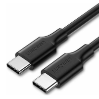 UGREEN Cable USB-C to USB-C, 0.5m, 3A, Nickel plating black - US286 / 50996
