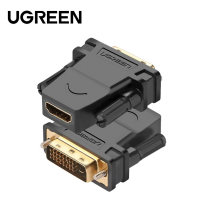 UGREEN Adapter from DVI male to HDMI female black - CM326 / 20124