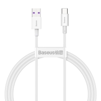 BASEUS Cable USB-A - Type-C, 1m, 66W, Superior S, CATYS-02 white