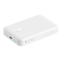 BASEUS Power Bank 10000mAh 20W, Magnetic Mini Wireless white - PPCX070002