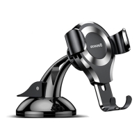 BASEUS Holder with suction cup, Osculum Gravity Mount black - SUYL-XP01