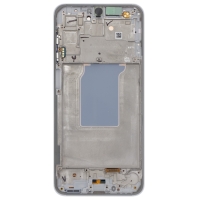Samsung A266B Galaxy A26 5G - LCD display + Touch Unit + Front Cover White (Service Pack)
