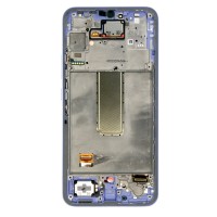 Samsung A346B Galaxy A34 5G - LCD display + Touch Unit + Front Cover Awesome Violet Original (Service Pack)