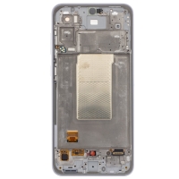 Samsung A366B Galaxy A36 5G - LCD display + Touch Unit + Front Cover Lime (Service Pack)