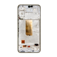 Samsung A546B Galaxy A54 5G - LCD display + Touch Unit + Front Cover Awesome White (Service Pack)