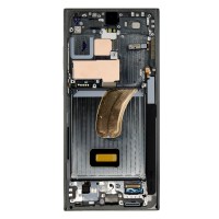 Samsung S918 Galaxy S23 Ultra - LCD display + Touch Unit + Front Cover Green Original (Service Pack)