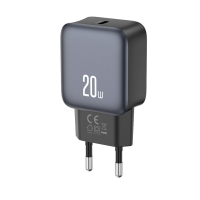 XO 220V 20W, 1*USB-C (black) - L153
