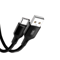 XO Cable USB-A - Type-C, 2m, 2A, NB143 black