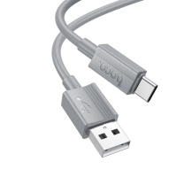 Hoco X107 Cable USB-A to USB-C 3A 1m gray