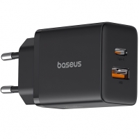 BASEUS 220V 30W, USB-A + USB-C, Cube Pro black - P10111404113-00