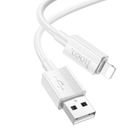 Hoco X107 Cable USB A to Lightning  2,4A 1m white