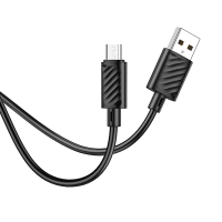 Hoco X88 Cable USB A to Micro USB 2,4A 1m black