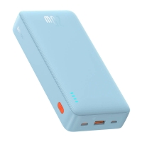BASEUS Power Bank 20000mAh 20W, USB-A + USB-C Airpow blue - P10022804313-00