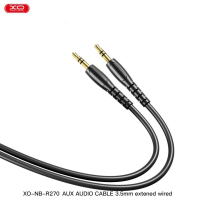 XO Cable Aux, 1m, NB-R270 black