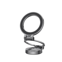 XO Holder Magnetic ring Tri-fold with adhesive base C161 graphite
