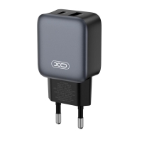 XO 220V 20W, USB-A + USB-C, L154 black