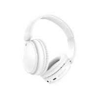 XO HF Bluetooth Overear, Crystal Clear white - BE36