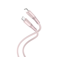 XO Cable Type-C - Type-C, 1m, 60W, NB-Q226B pink