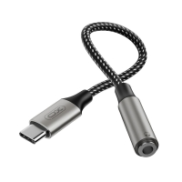 XO Adapter Type-C (male) - 3.5mm Aux (female), NB-R257C tarnish
