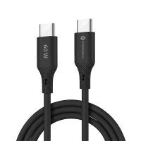 FORCELL F-ENERGY C344 cable Type C to Type C QC4.0 PD 3A 60W Silicone 1m black