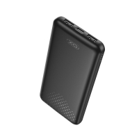 XO Power Bank 10000 mAh, LED indicator, black - PB312