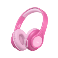 XO HF Bluetooth Overear, Cartoon Kids, pink - BE54