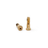 2Pcs Bottom Screws for iPhone 5s/SE Gold New Premium