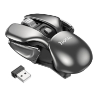 Wireless gaming mouse Hoco 2,4G DI43 black