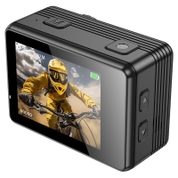 Hoco DV103 Sports camera with two screens 1,3" + 2"1080P/30fps black
