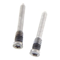 Bottom Screws for iPhone 15 Pro/15 Pro Max White Titanium New Premium 2pcs in one set