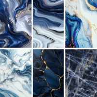 Blue Marble Phone Skin Protector 6 τεμάχια ( Χρειάζεται μηχάνημα κοπής ) (Κωδ: 20002)