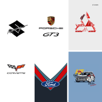 Favorite Cars Phone Skin Protector 6 τεμάχια ( Χρειάζεται μηχάνημα κοπής ) (Κωδ:40003)