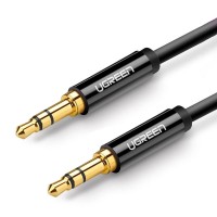 UGREEN Audio Cable AUX, 1m Braided black - AV112 / 50361