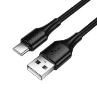 Cable USB-A to USB-C Hoco 3A 1m X120 black